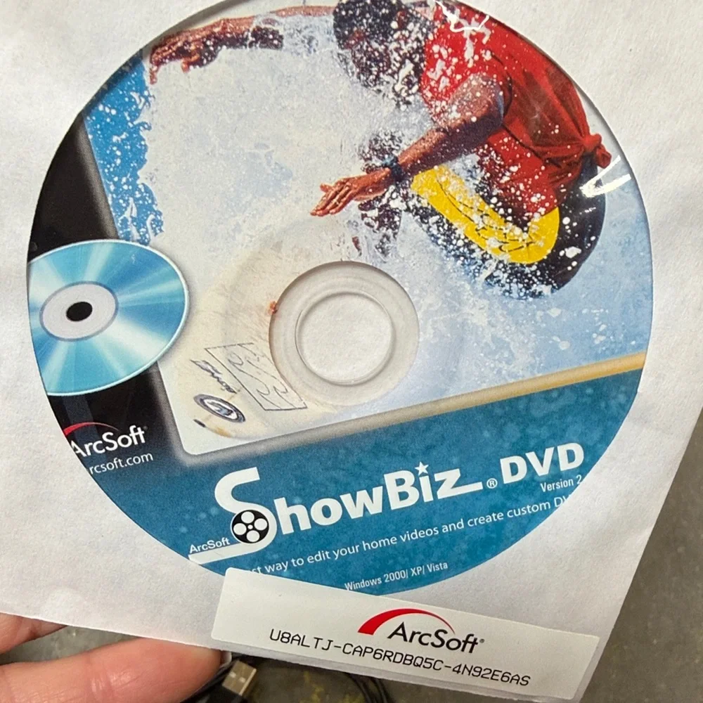 Video Grabber USB 2.0 External Capture Device, Manual and CD